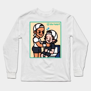 Rafa Choking Andrey lol Long Sleeve T-Shirt